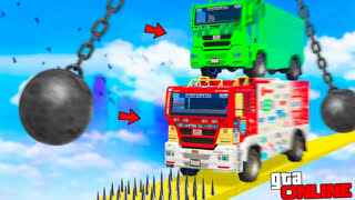 GTA 5 - КАК ПРОЙТИ ЭТОТ АДСКИЙ СКИЛЛ ТЕСТ ! ЭТО САМЫЙ ЖЕСТКИЙ ПАРНЫЙ ПАРКУР В ГТА 5 ОНЛАЙН