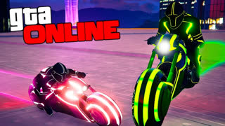 GTA 5 - УСПЕЛ УБИТЬ НА ПОСЛЕДНЕЙ СЕКУНДЕ! КАК ЗДЕСЬ ВЫЖИТЬ!? НА НЕОНОВЫХ БАЙКАХ В GTA 5 ONLINE!