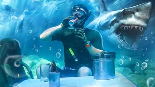 ВЫЖИВАНИЕ под ВОДОЙ в МОРЕ
