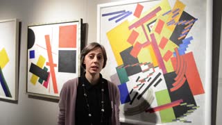 Эрмитаж в гостях у коллег. Ольга Розанова. Беспредметная композиция